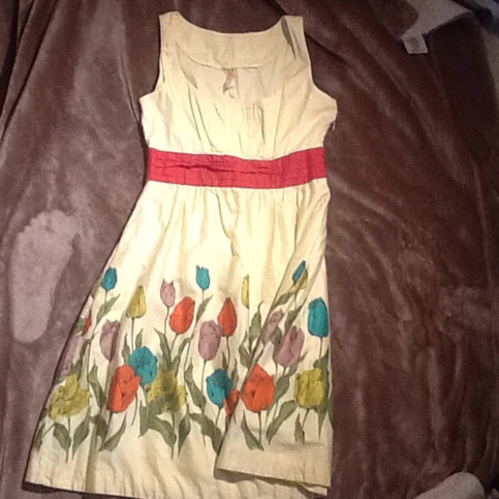 😍 Maeve Tulip Sundress, Vintage style - Picture 3 of 6